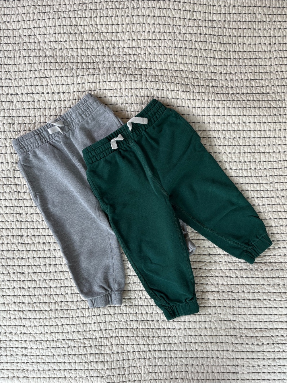 Hanna Andersson Kids French Terry Sweatpants - Bundle of two pairs